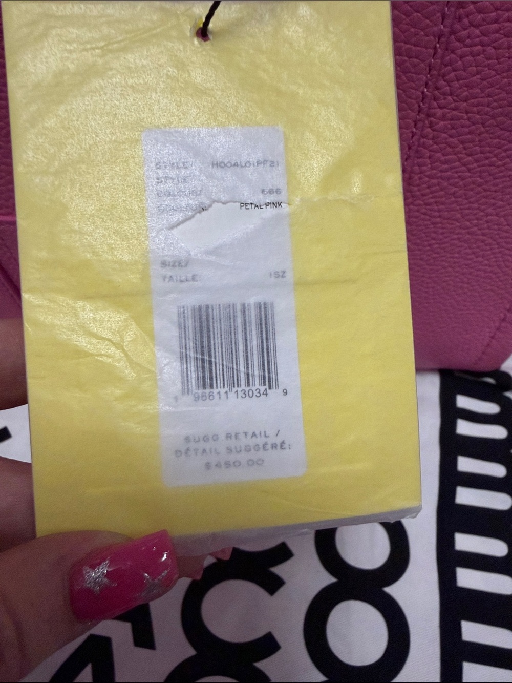 Marc Jacobs Petal Pink 'The Tote Bag' Leather Tote - Picture 3 of 9